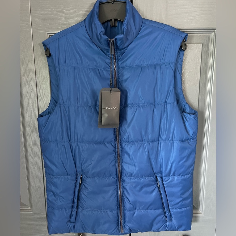 B5-114- Mens RW & CO puffer vest (unisex)